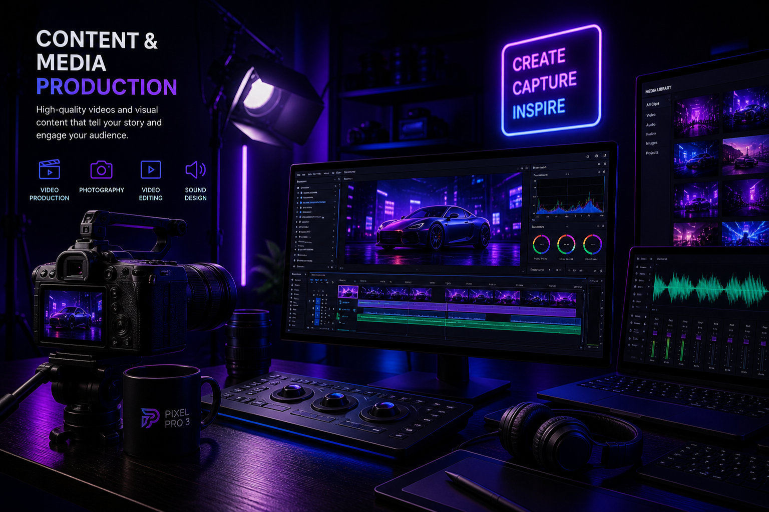 Audio Visual & Content Production